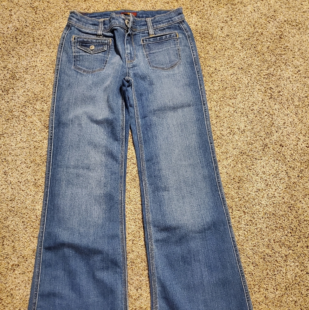 Girls 7FAMK trouser jeans. Size 12.